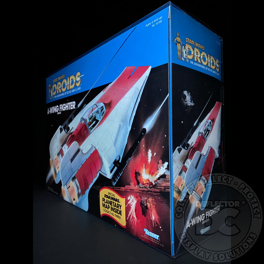 Star Wars A-Wing Fighter Vehicle (Kenner) Display Case