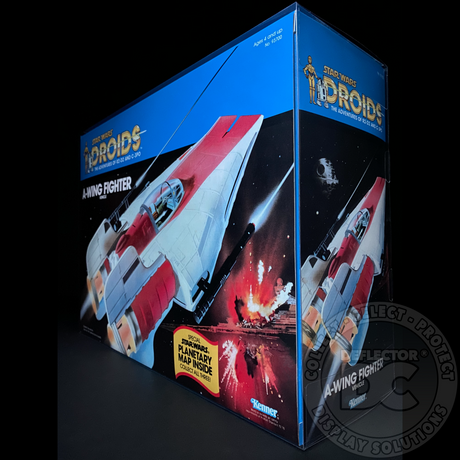 Star Wars A-Wing Fighter Vehicle (Kenner) Display Case
