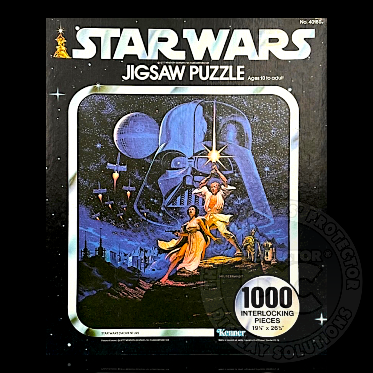 Star Wars Adventure 1000pc Jigsaw Puzzle Display Case