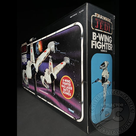 Star Wars B-Wing Fighter Vehicle (Kenner) Display Case