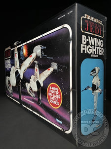 Star Wars B-Wing Fighter Vehicle (Kenner) Display Case