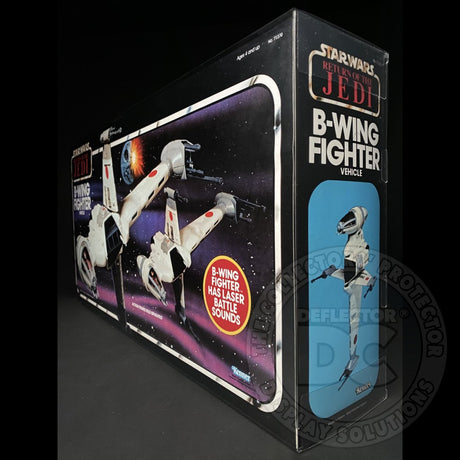 Star Wars B-Wing Fighter Vehicle (Kenner) Display Case