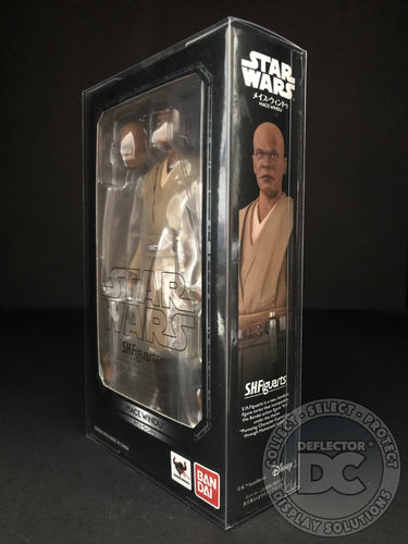 Star Wars Bandai S.H. Figuarts Mace Windu AOTC Display Case