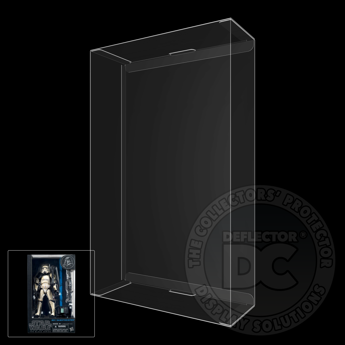 Star Wars The Black Series (Blue Line) Figure Display Case