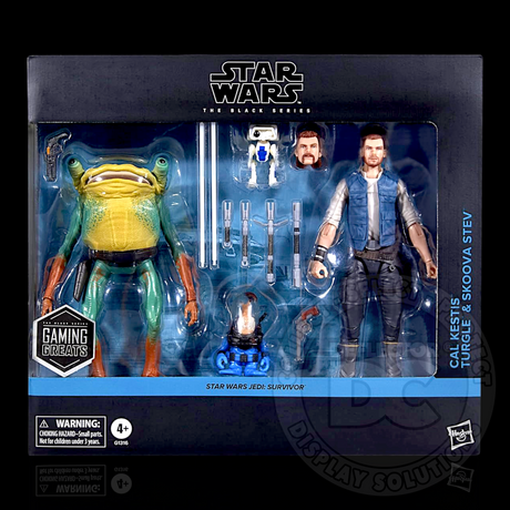 Star Wars The Black Series Cal Kestis Turgle & Skoova Stev
