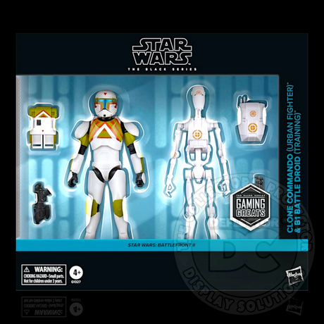 Star Wars The Black Series Clone Commando & B1 Battle Droid