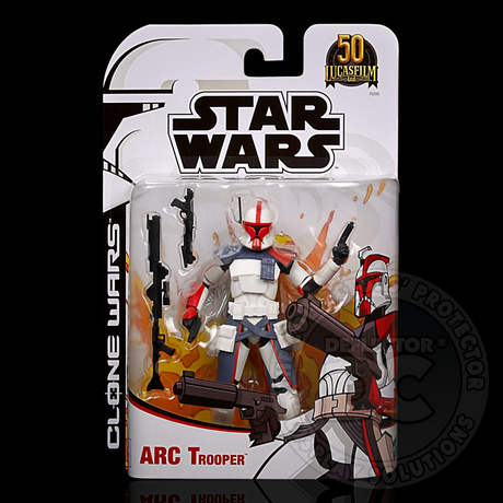Star Wars The Black Series Clone Wars Figure Display Case