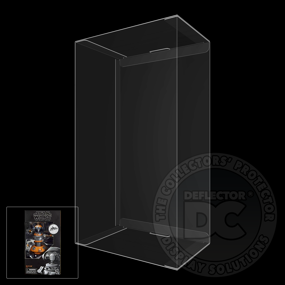 Star Wars The Black Series DJ R-3X Figure Display Case