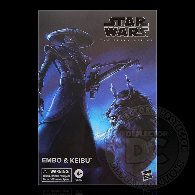 Star Wars The Black Series Embo & Keibu Figure Display Case