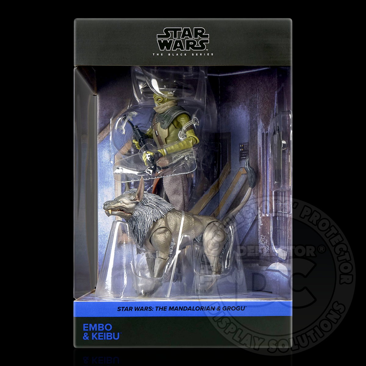 Star Wars The Black Series Embo & Keibu Figure Display Case