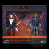 Star Wars The Black Series Inquisitor & Duros Bounty Hunter