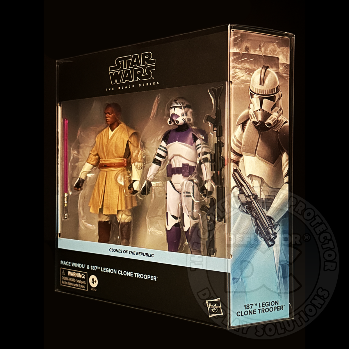 Star Wars The Black Series Mace Windu 187th Clone Trooper Figure