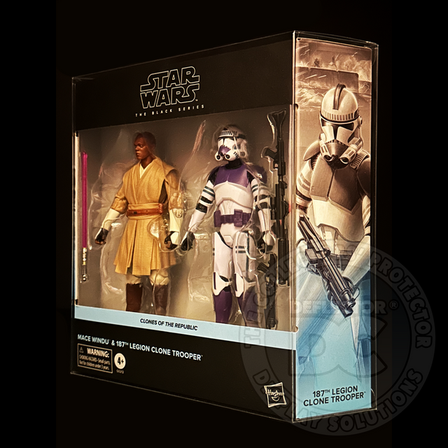 Star Wars The Black Series Mace Windu & 187th Clone Trooper