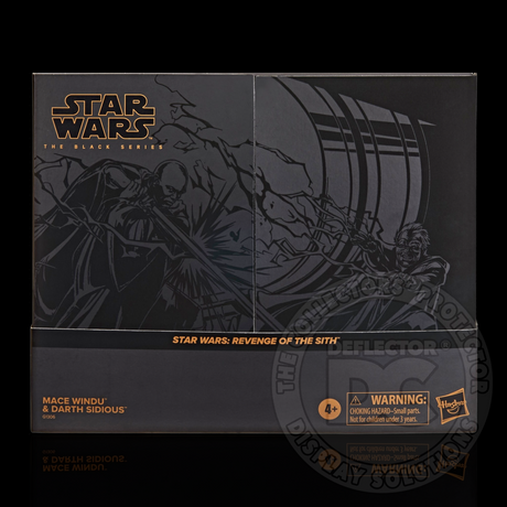 Star Wars The Black Series Mace Windu & Darth Sidious