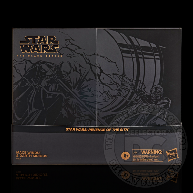 Star Wars The Black Series Mace Windu & Darth Sidious