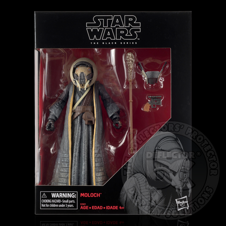 Star Wars The Black Series Moloch Figure Display Case