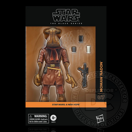 Star Wars The Black Series Momaw Nadon Figure Display Case