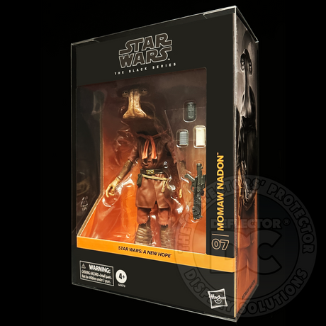 Star Wars Black Series Momaw Nadon Figure Display Case