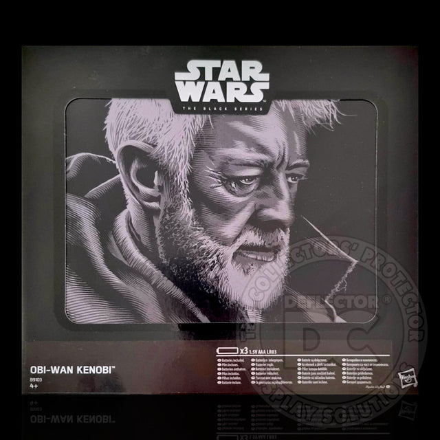 Star Wars The Black Series Obi-Wan Kenobi Figure Display