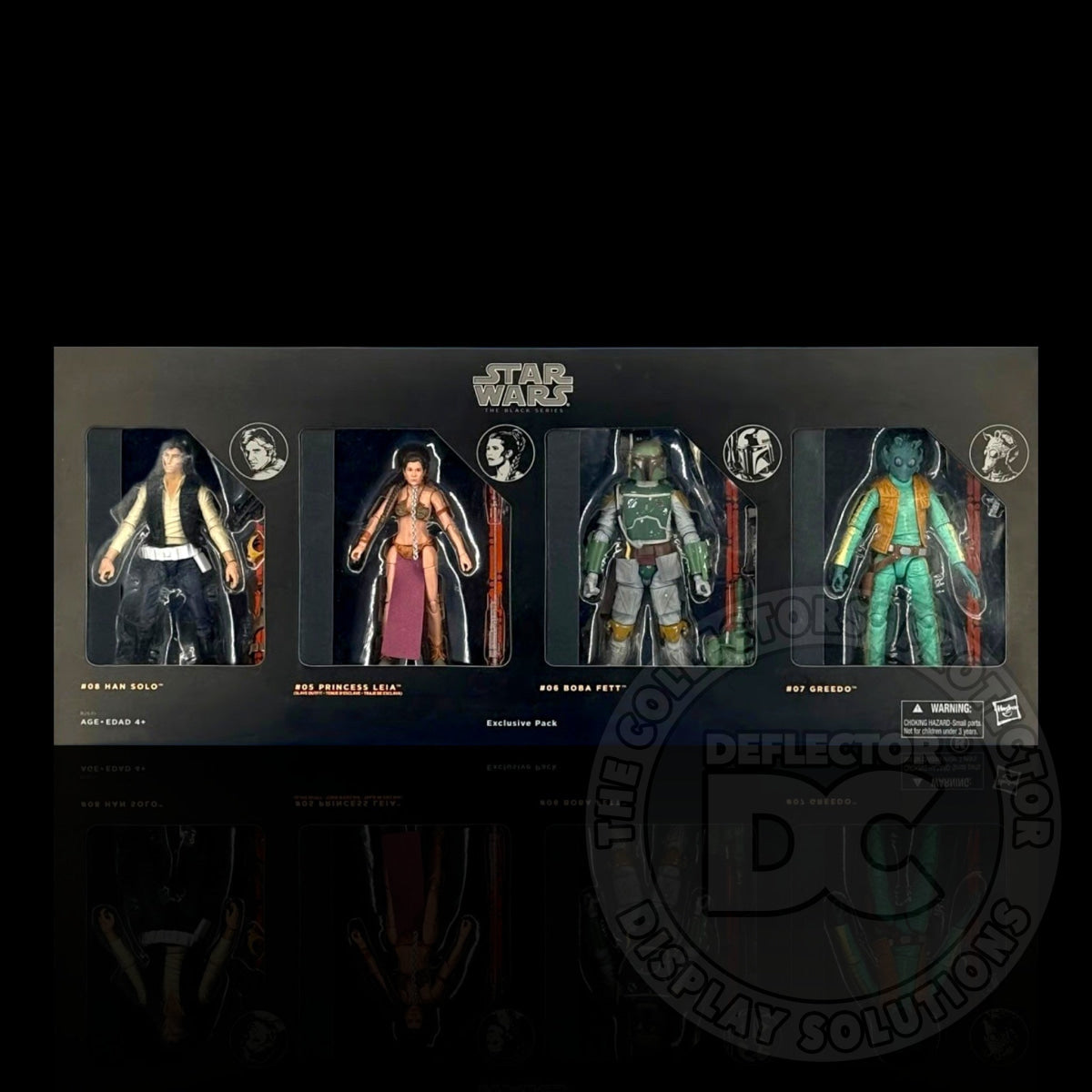 Star Wars The Black Series (Orange Line) 4 Pack Figure