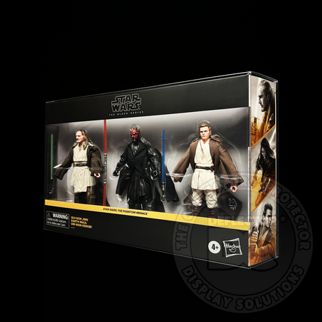 Star Wars Black Series Phantom Menace 3 Pack Figure Display