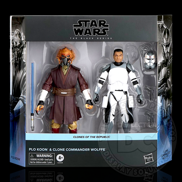 Star Wars The Black Series Plo Koon & Clone Commander