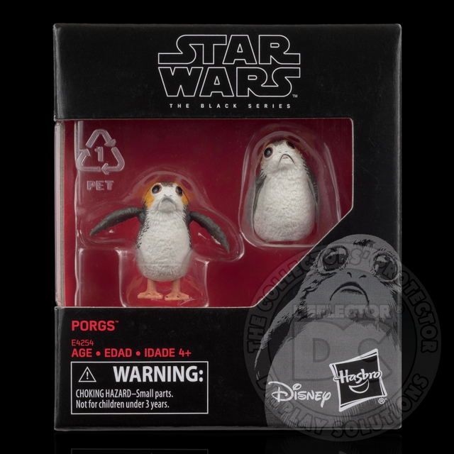 Star Wars The Black Series Porgs Figure Display Case