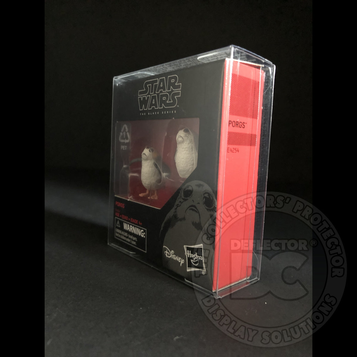 Star Wars The Black Series Porgs Figure Display Case