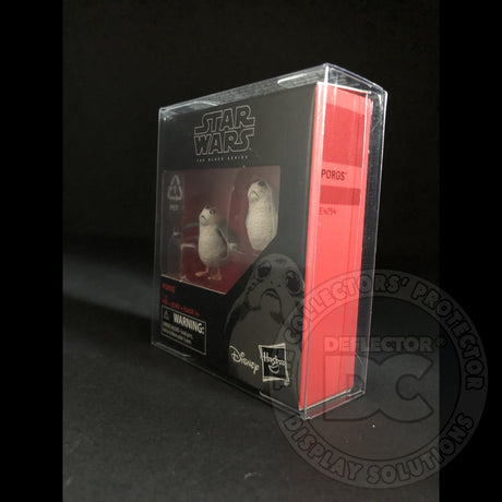Star Wars The Black Series Porgs Figure Display Case