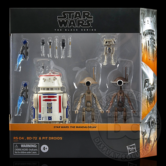 Star Wars The Black Series R5-D4 BD-72 & Pit Droids Figure