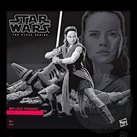 Star Wars The Black Series Rey (Jedi Training) Crait Figure