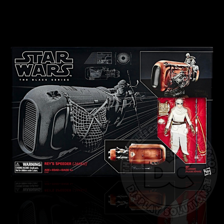 Star Wars The Black Series Rey’s Speeder (Jakku) Display