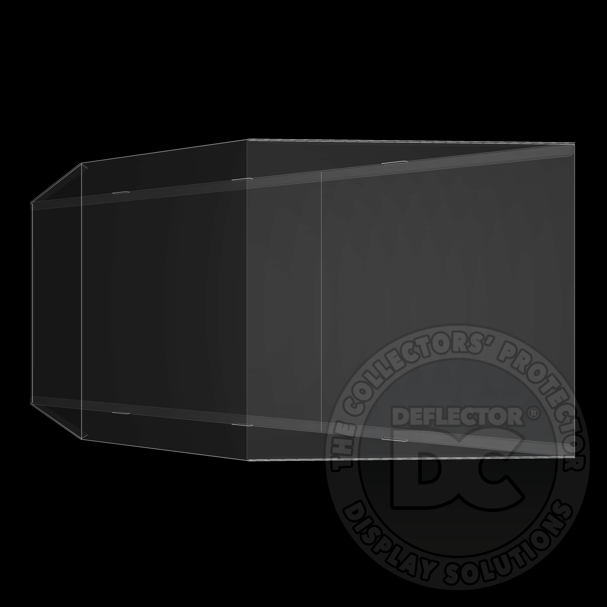 Star Wars The Black Series The Ronin & R5-D56 Figure Display Case Deluxe 600µm / Open Box Folding Display Case