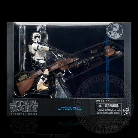 Star Wars The Black Series Speeder Bike with Biker Scout