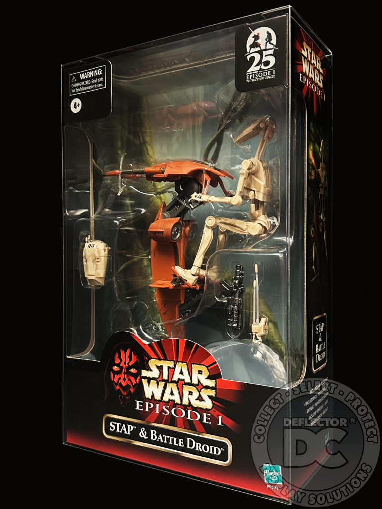 Star Wars Black Series STAP & Battle Droid Figure Display