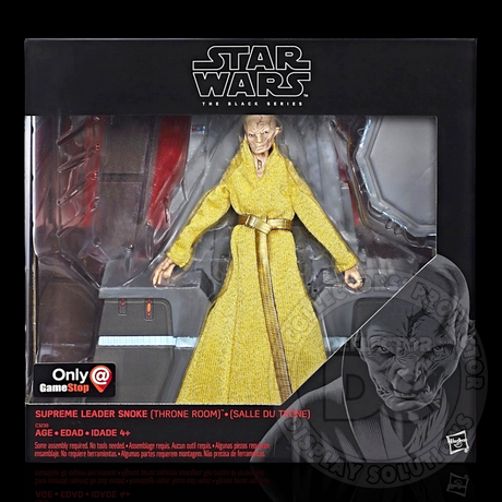Star Wars The Black Series Supreme Leader Snoke (Throne