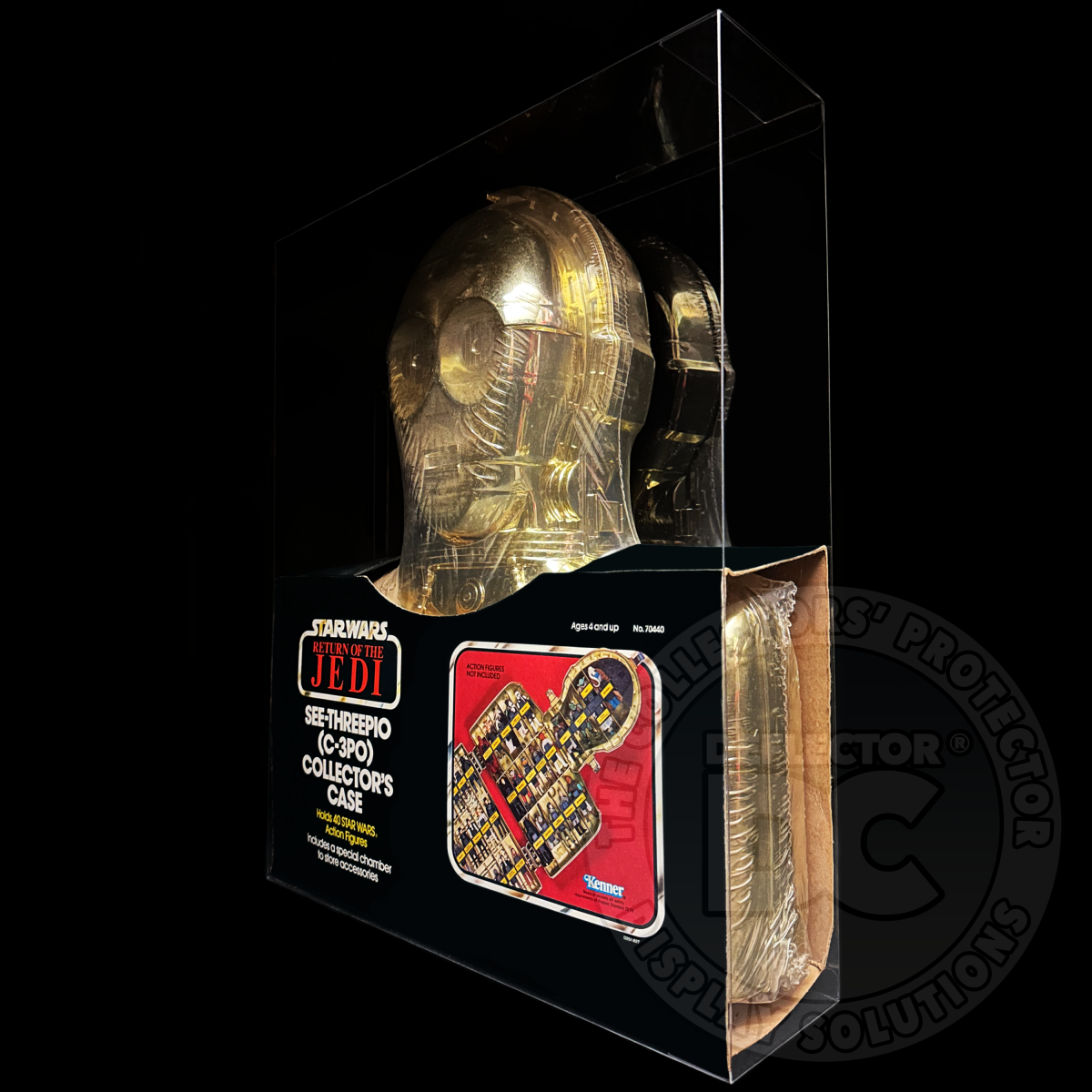 Star Wars C-3PO Collector’s Case (Kenner) Display Case