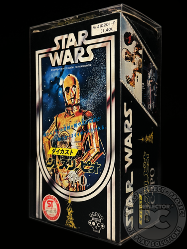 Star Wars C-3PO Die Cast (Takara) Figure Display Case