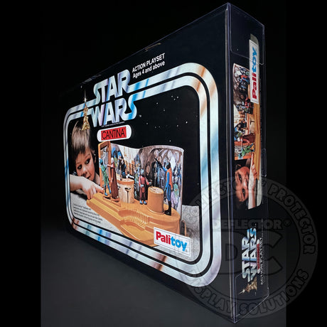 Star Wars Cantina Action Playset (Palitoy) Display Case