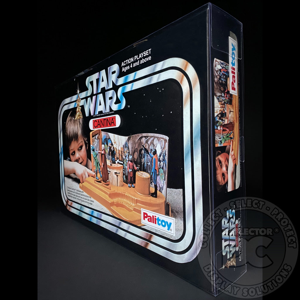 Star Wars Cantina Action Playset (Palitoy) Display Case