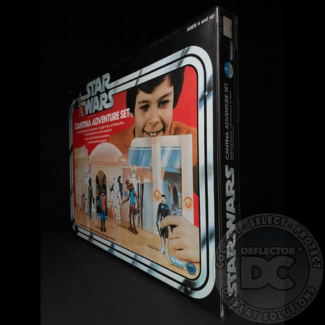 Star Wars Cantina Adventure Set (Kenner) Display Case