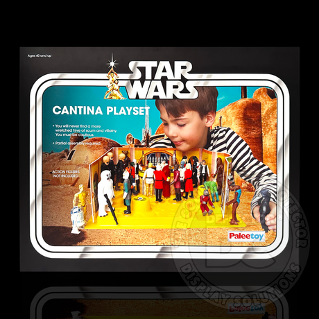 Star Wars Cantina Playset (Paleetoy) Display Case