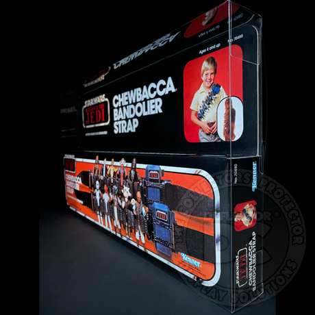 Star Wars Chewbacca Bandolier Strap (Kenner) Display Case