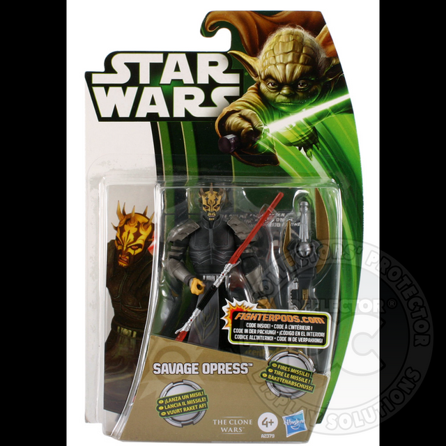 Star Wars The Clone Wars (2013) Figure Display Case