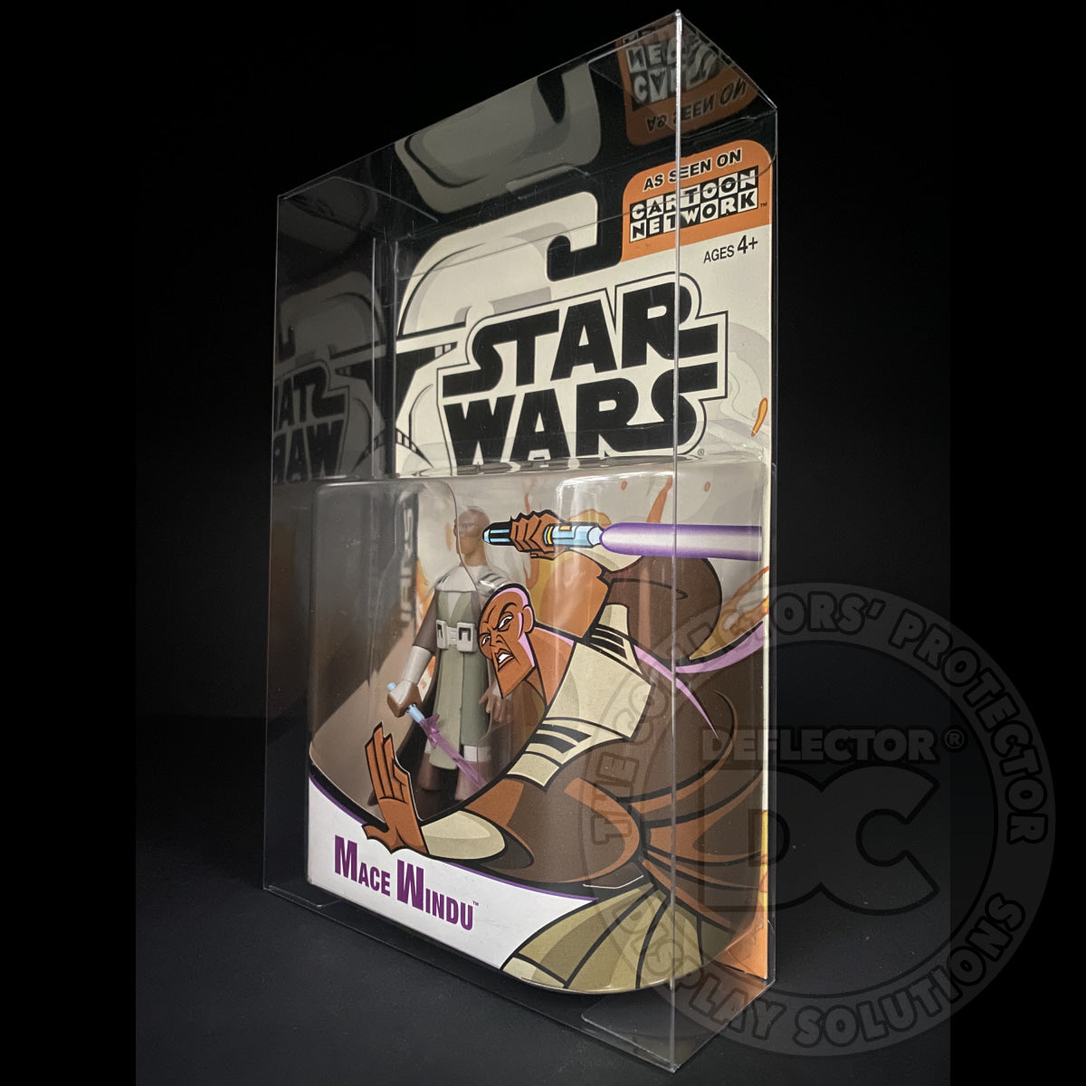 Star Wars The Clone Wars Animated Series Figure Display Case