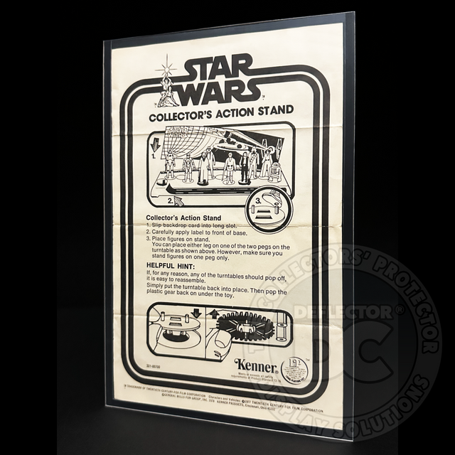 Star Wars Collector’s Action Stand Instructions Display