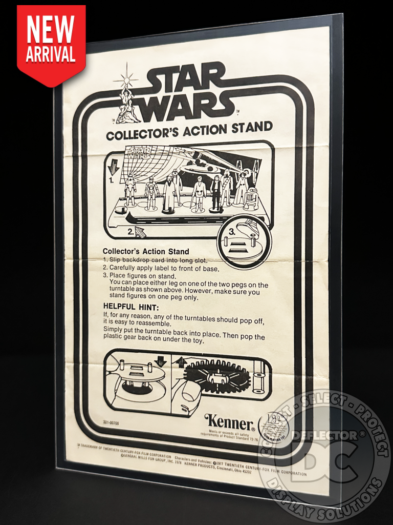 Star Wars Collector’s Action Stand Instructions Display