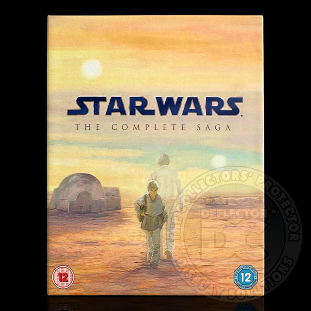 Star Wars The Complete Saga Blu-Ray Boxset Display Case