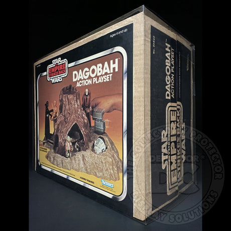 Star Wars Dagobah Action Playset (Kenner) Display Case