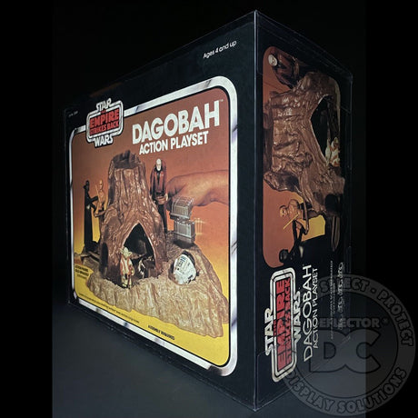 Star Wars Dagobah Action Playset (Palitoy) Display Case